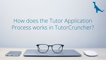 How does the Tutor Application Process works in TutorCruncher