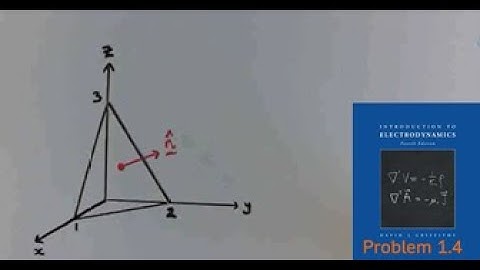 Problem 1.4 Griffiths Introduction to Electrodynamics - SOLUTION