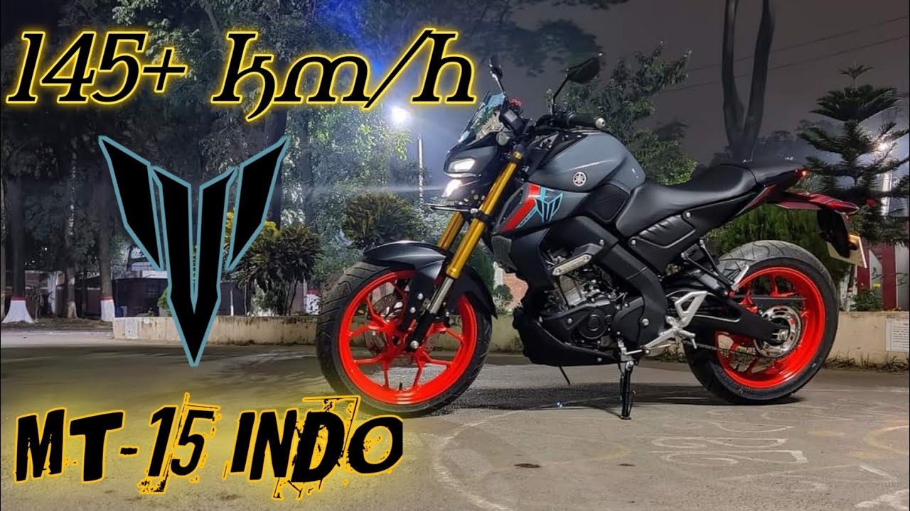 Yamaha MT 15 Indonesia top speed || Night Ride || The 2 Wheeler Boy