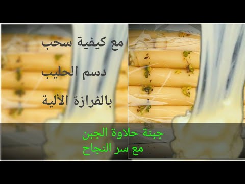 جبنة حلوم  كيفية صنع جبن الحلوم السوري المسحوب الدسم
