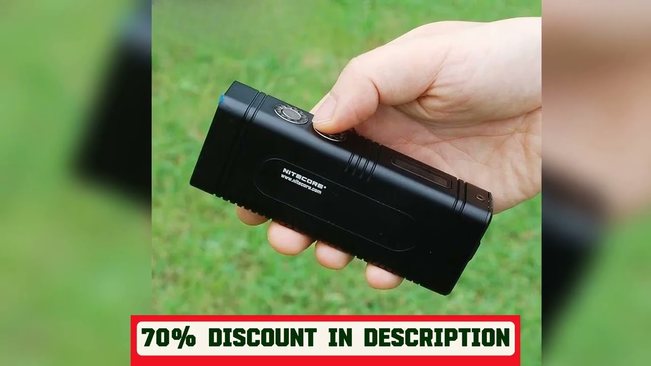 A must-have product! Ultra Bright Rechargeable Tactical Torch Light for Camping 6xLEDS 12000LM Hig