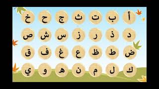 الحروف العربية(Arabic alphabets).... اللغة العربية لغير الناطقين بها