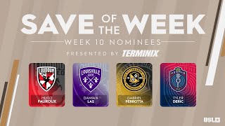 Winning battles 👊 | USL Championship Save of the Week, Week 10: Nominees