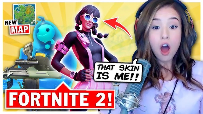 My Poki Emote is Everywhere and I'm FREAKING OUT - Pokimane Fortnite D