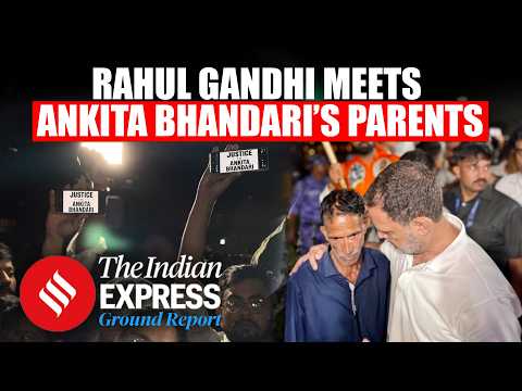 Rahul Gandhi Joins Sit-In at India Gate Over Ankita Bhandari Murder Case | Ground Report