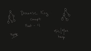 Decrease Key | Min heap| part 11