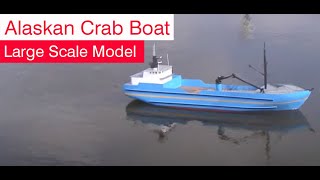 Famous Alaskan Crab Fishing Boat  Cornelia Marie - Deadliest Catch Large Scale RC Model Boat Net Worth