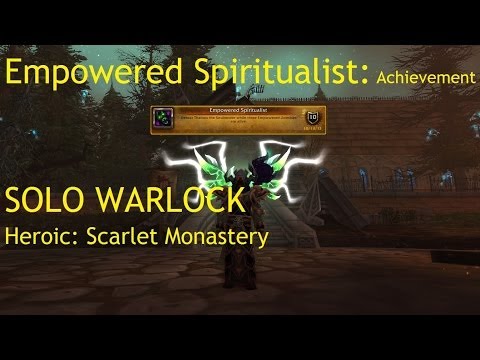 Empowered Spiritualist: SOLO ACHIEVEMENT (MoP Heroic Dungeon) - WoW Patch 5.4 LIVE !!