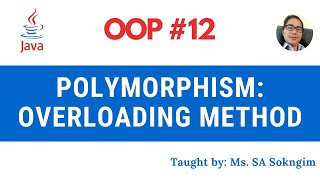 12. Polymorphism Overloading Method in Java Programming screenshot 4