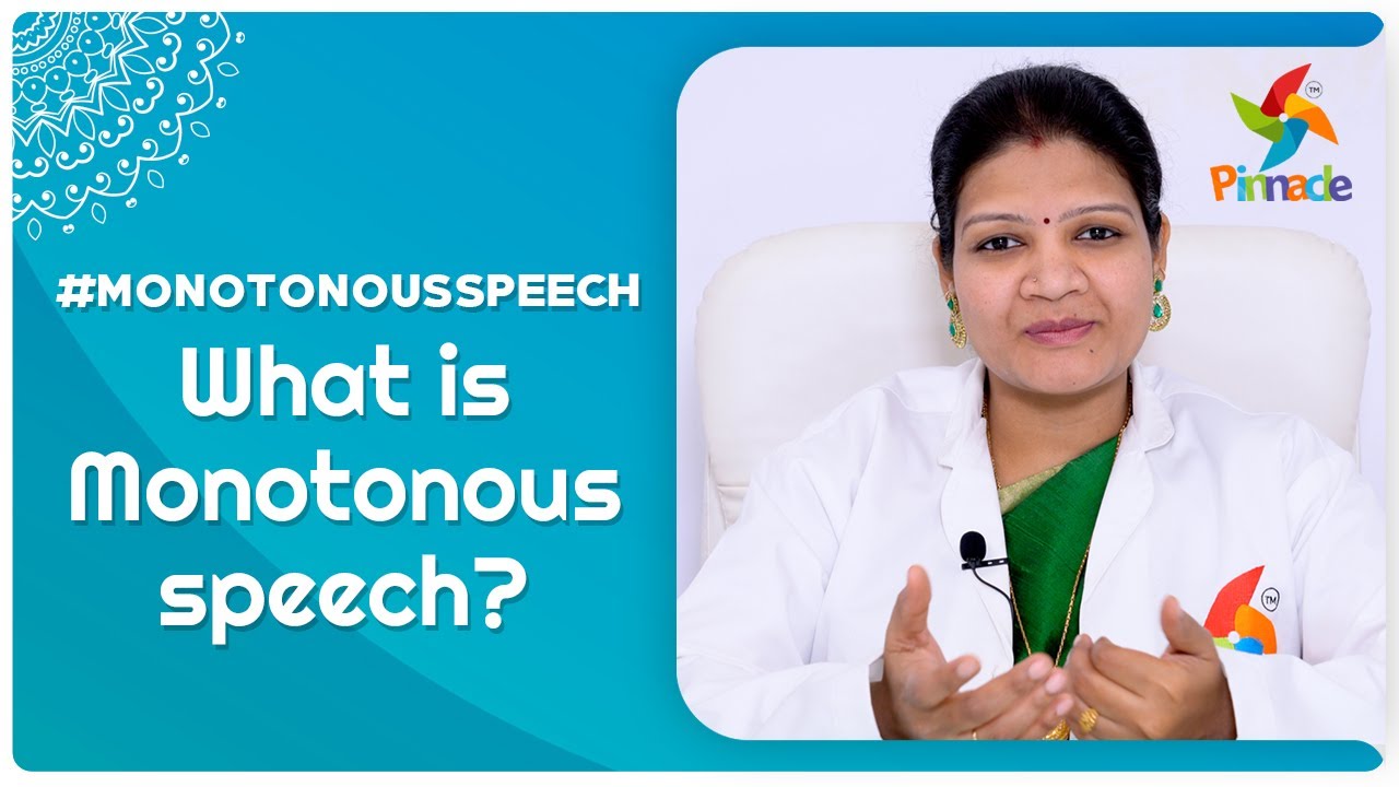 speech monotone definition