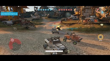 Crossout Mobile (by Gaijin Distribution KFT) - pvp shooting game for Android and iOS - gameplay.