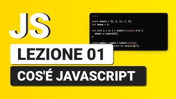 Javascript Tutorial Italiano 01 - Introduzione a JS