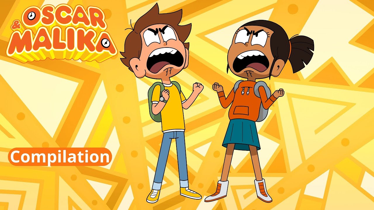⌚ Oscar & Malika, toujours en retard : 5 épisodes complets - COMPILATION