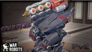 If SCHUTZE CAN do it, so CAN YOU | no pilot, no drone | PvE mode | War robots game [WR] screenshot 5
