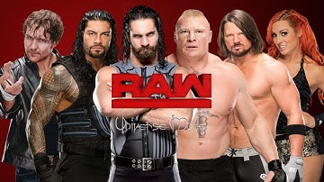 WWE 2K18 Universe Mode Raw Intro