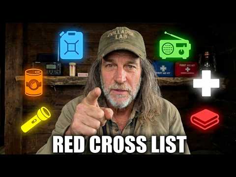17 Items the Red Cross Actually Tells You to Stockpile (Most Families Own Only 4)