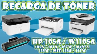 RECARGA │REFILL  TONER HP W1105A 105A
