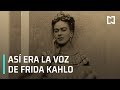 Voz de frida kahlo hallazgo sorprendente de la fonoteca nacional  las noticias