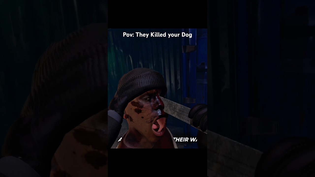 John Wick after they killed his Dog 