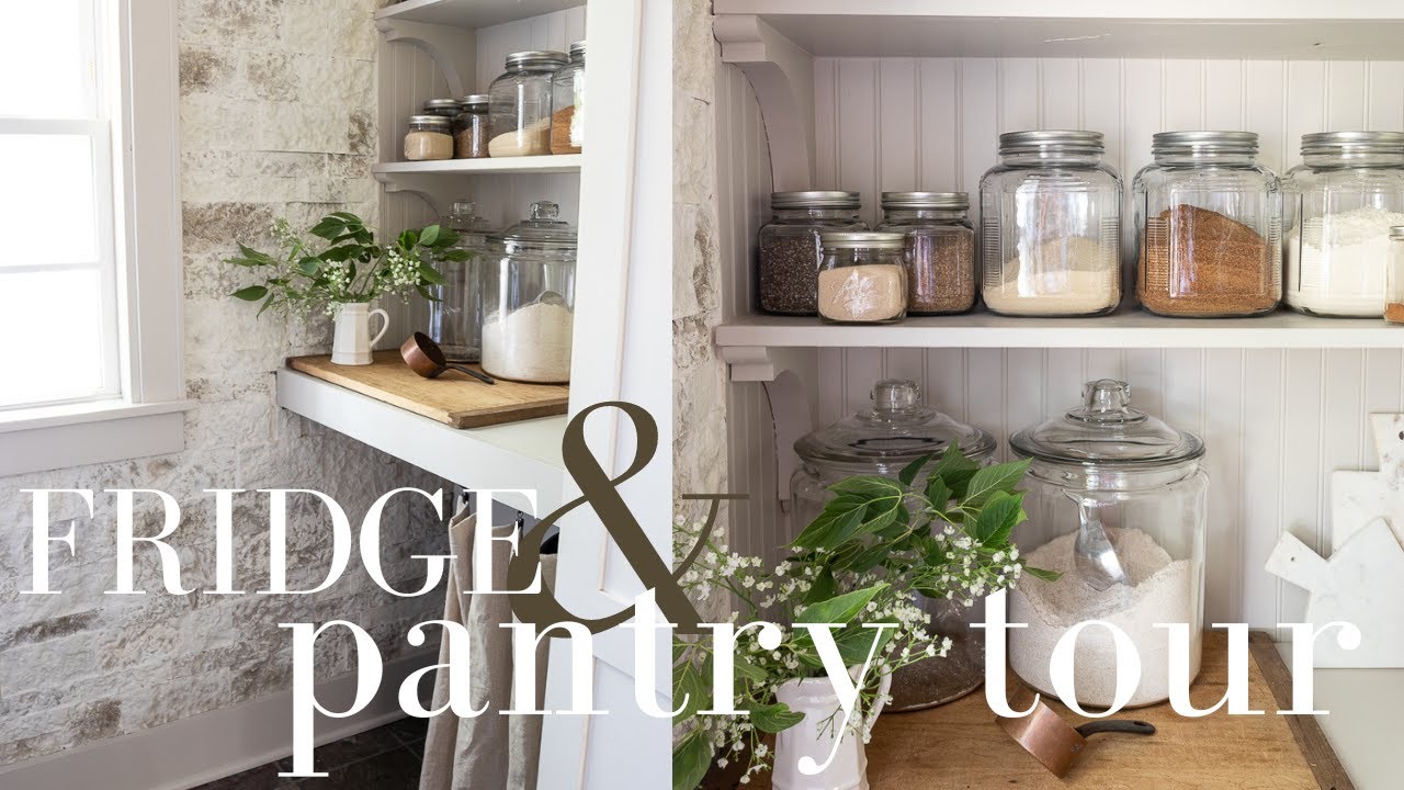 Cottage Style Pantry Makeover with Open Shelves - Pine and Prospect Home