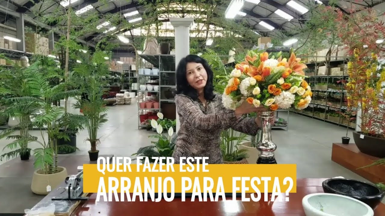 Como Fazer um Maravilhoso Arranjo Artificial para Festa