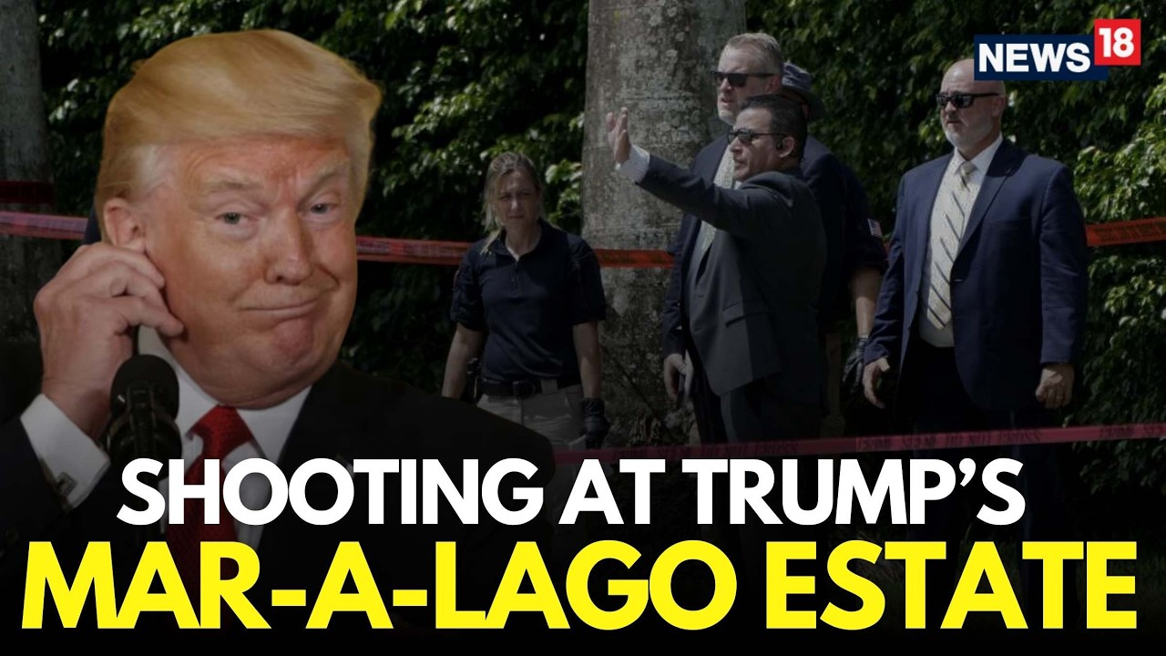 LIVE | Man Shot Dead Outside Trump's  Mar-a-Lago Estate | Trump Assassination Attempt | N18G