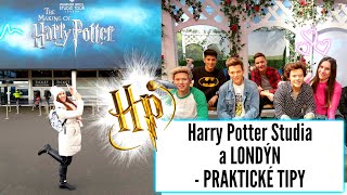 ⚡Viděli jsme HARRY POTTER Studio ⚡ a slavné celebrity v Londýně