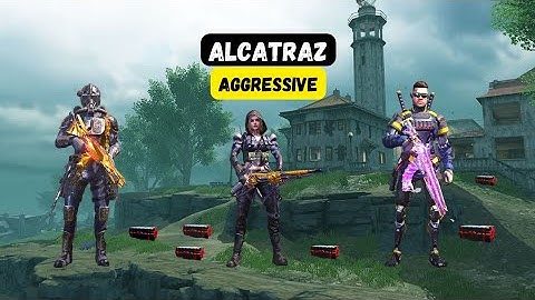 Alcatraz Aggressive Gameplay Ever | one shot kill | COD MOBILE