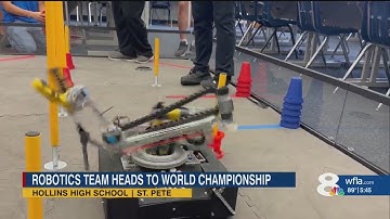 High school robotics team in St. Pete heading to world championship