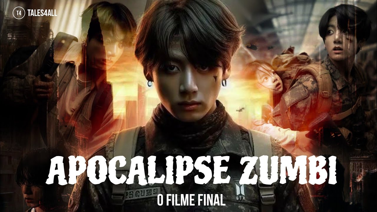 ASMR JUNGKOOK (FILME)  - Apocalipse Zumbi •Feat. Srta.Kim Taetae, Tio ToDDynHo, Pandi e Tia Dres