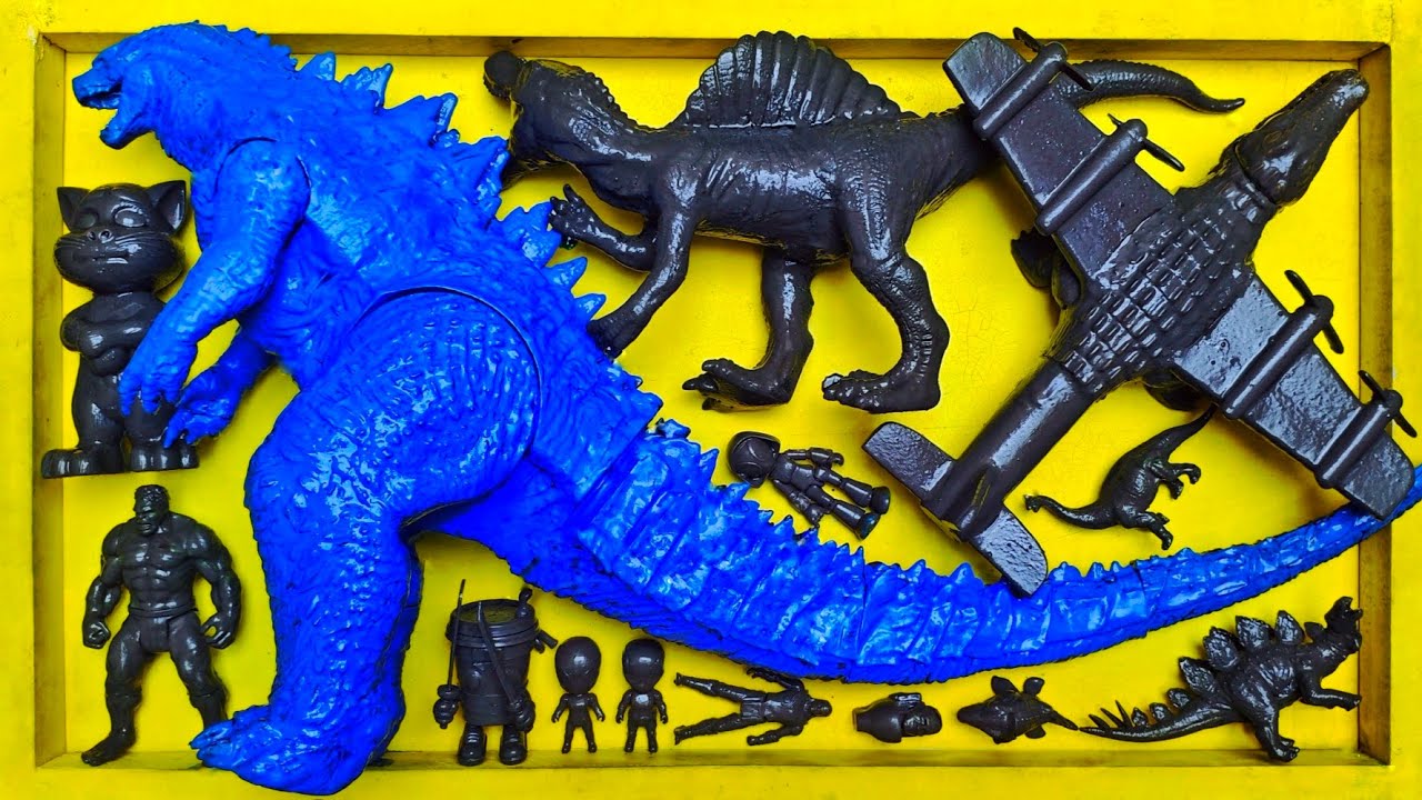 Dinosaurus Jurassic World Dominion: T-rex/ Brachiosaurus/ Skibidi/ Spider-Man/ KingKong/ KingGidorah