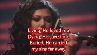 Video thumbnail of "Glorious Day by Casting Crowns LIVE with Lyrics"