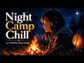【ソロキャンプの夜】Night Camp music|焚き火と星空を眺めながら癒しBGM|Chill・Relax・作業用