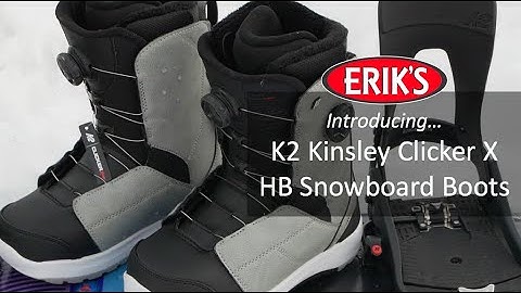 K2 Kinsley Clicker X HB Snowboard Boots / ERIK