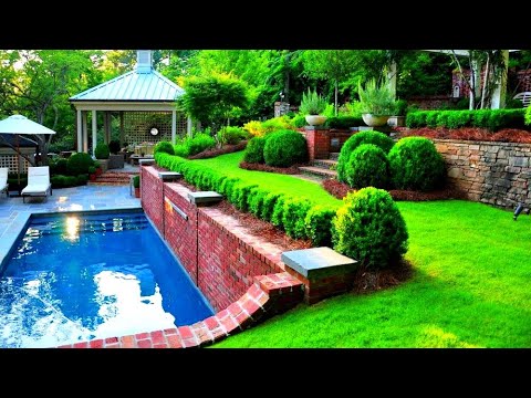 Landscaping ideas around the pool! Part 2! Amazing examples!