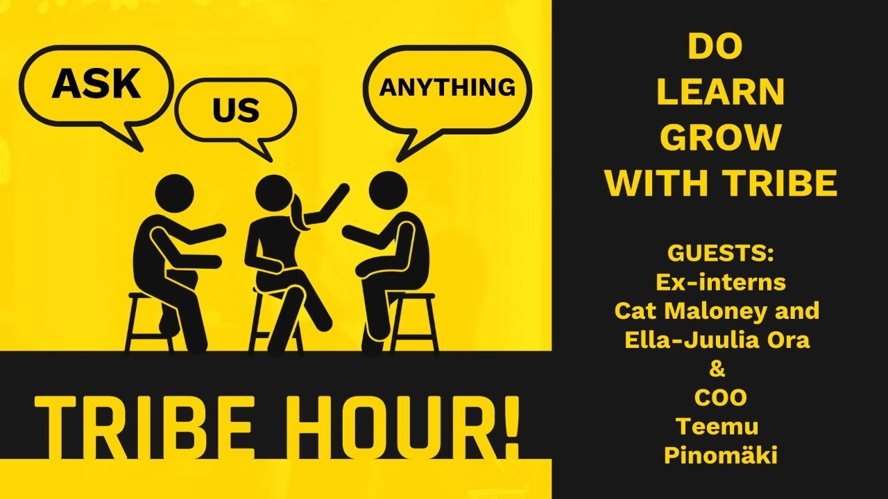 TRIBE HOUR DO LEARN GROW with TRIBE YouTube