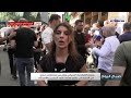 جثمان زياد الرحباني ي نقل في هذه الأثناء من مستشفى الخوري إلى بلدة يكفيا جثمان زياد الرحباني ي نقل في هذه الأثناء من مستشفى الخوري إلى بلدة يكفيا