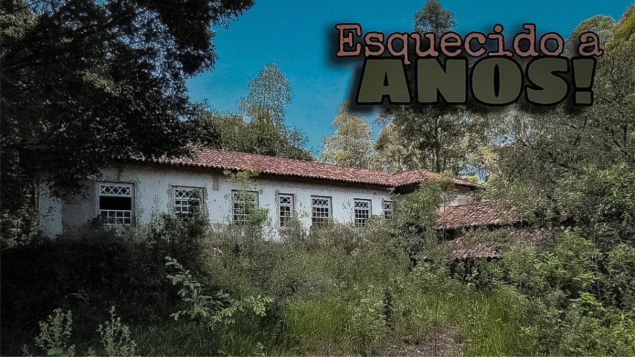 GIGANTE CASARÃO E FAZENDA ABANDONADA ESCONDIDO NA MATA
