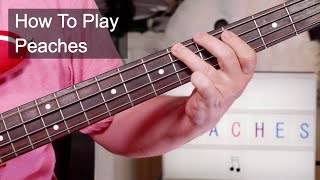 'Peaches' The Stranglers Guitar & Bass Lesson chords