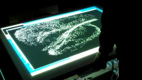 Testing FTIR Multitouch Table