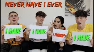 NEVER HAVE I EVER ft. BadZach , Tayler Holder & Indiana Massara