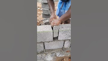 Solidblock cutting skills ✅👌👌👌 #shorts #shortsfeed #construction #solidblock #cuttingskills