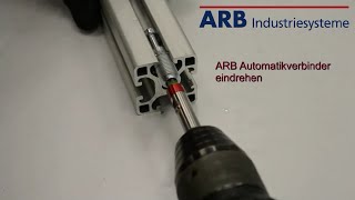 Automatikverbindungssatz, Automatikverbinder, Aluminiumprofile Verbinder