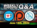 Supporter Q&A #413