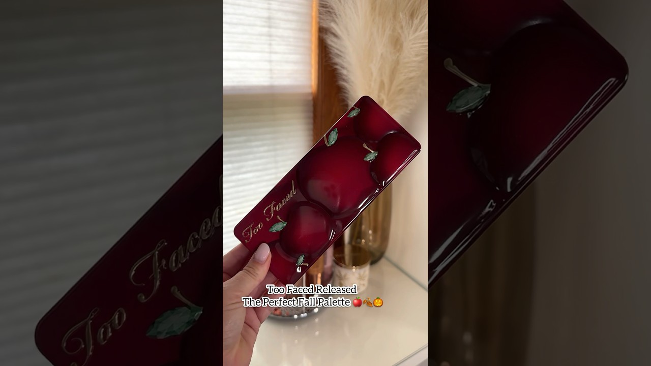 Too Faced Appley in Love Palette 🍎🍂✨ 