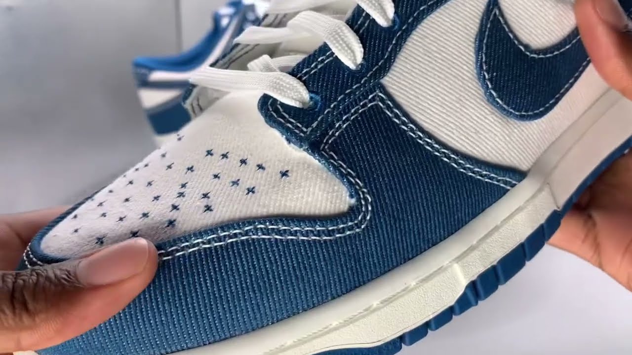 スニーカー Nike Dunk Low Industrial Blue Sashiko maxresdefault.jpg