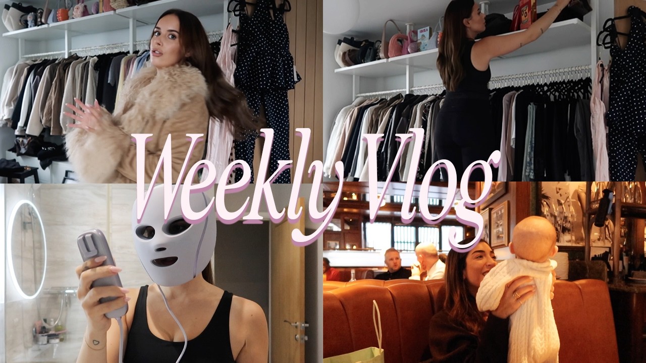 НОЯБРЬСКИЙ ВЛОГ: Воссоединение с подругами, масштабная уборка гардероба и любимые средства по ухо...