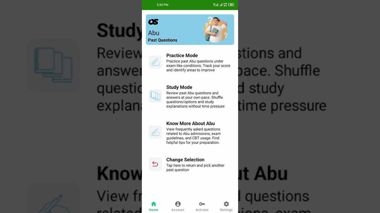 Download Free 2025 Post Utme Past Questions and Answers app for the Ahmadu Bello University (Abu)