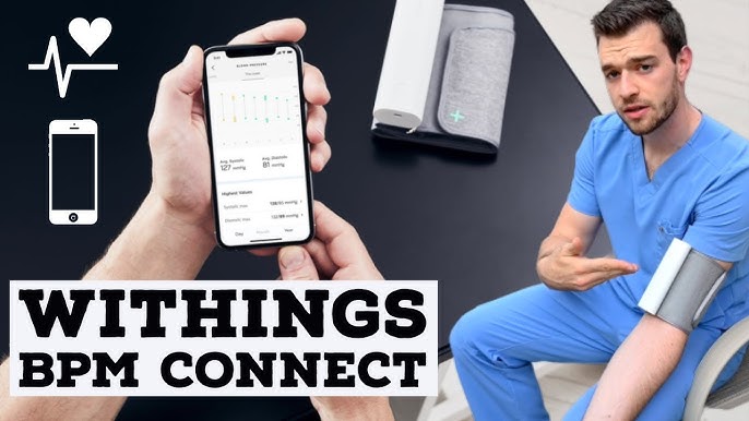 iPhone blood pressure peripheral head to head review: Withings