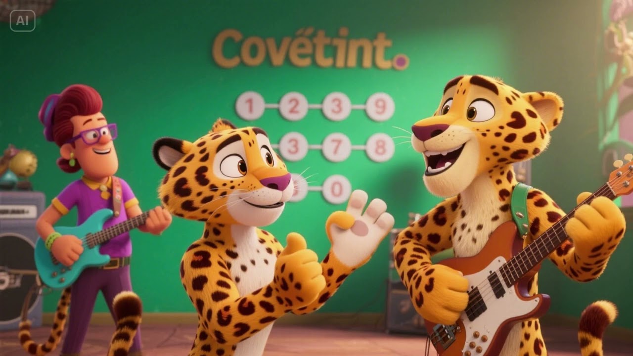 Counting Spots with the Leopard Band: A Fun Musical Adventure for Little Learners